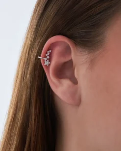 Bijou Brigitte Anneau pour oreille - Floral Spark Hot