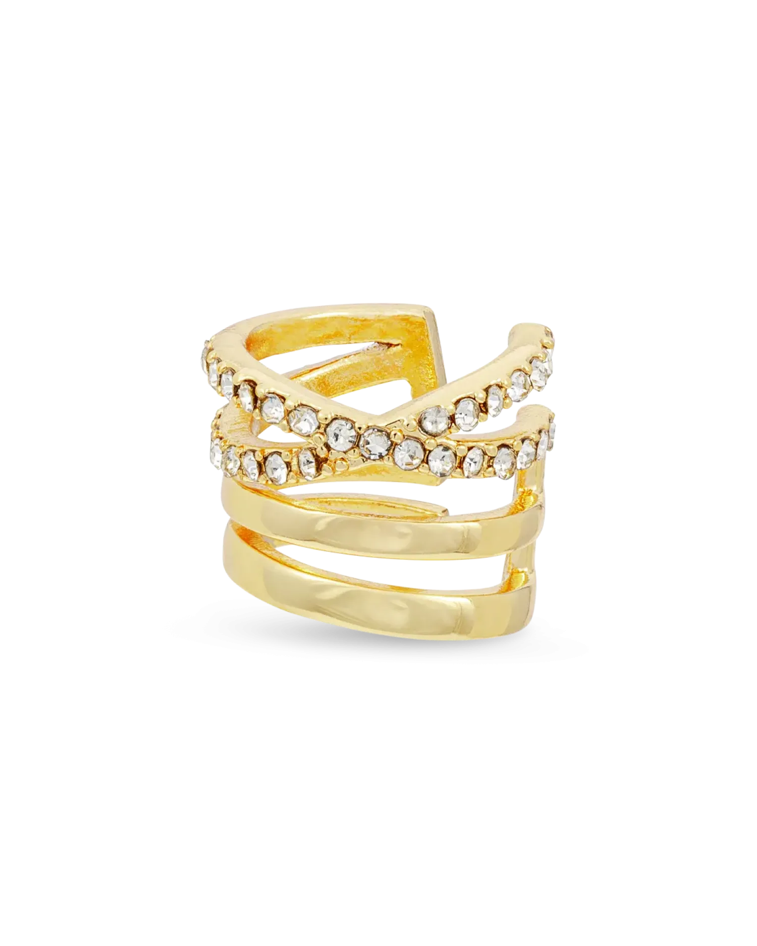 Bijou Brigitte Anneau pour oreille - Golden Gleam Discount