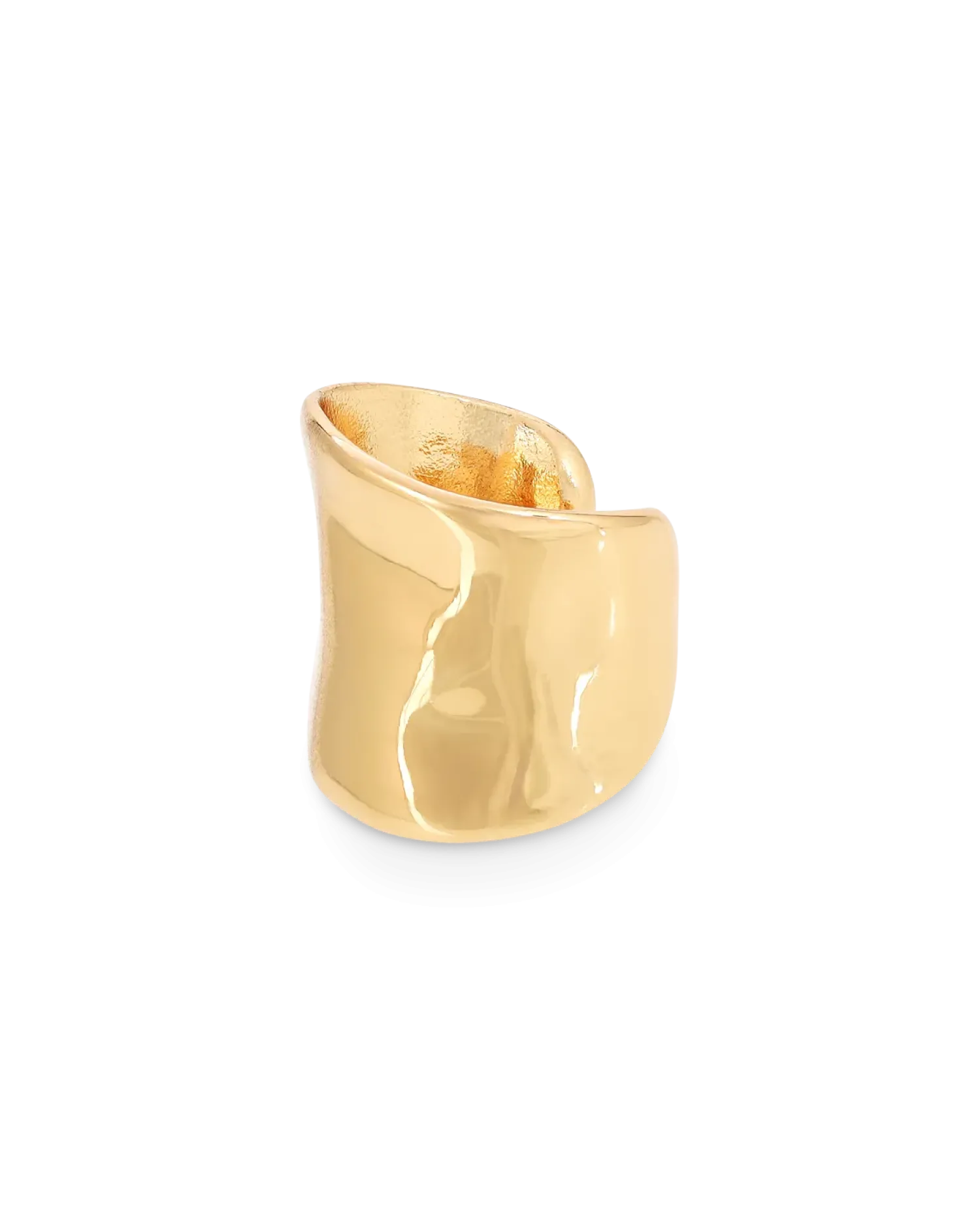 Bijou Brigitte Anneau pour oreille - Hammered Gold Clearance