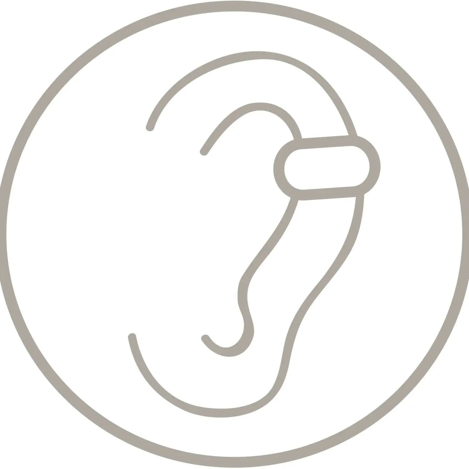 Bijou Brigitte Anneau pour oreille - Mat Gold Outlet
