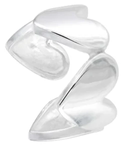 Bijou Brigitte Anneau pour oreille - Silver Hearts Online
