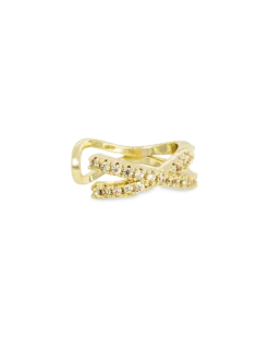 Bijou Brigitte Anneau pour oreille - Simple Zirconia Outlet