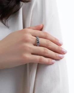 Bijou Brigitte Anneau - Silver Tribal Best
