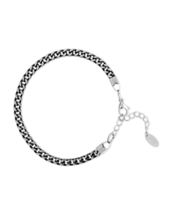 Bijou Brigitte Bacelet pour homme - Antique Silver New