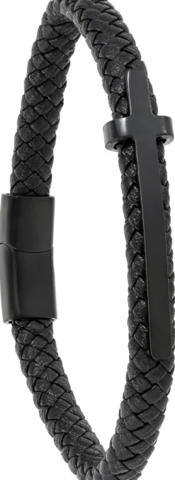 Bijou Brigitte Bacelet pour homme - Black Mesh Clearance