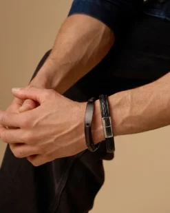 Bijou Brigitte Bacelet pour homme - Brown Vibe Best