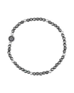 Bijou Brigitte Bacelet pour homme - Hematite Shine