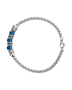 Bijou Brigitte Bacelet pour homme - Shiny Silver Discount