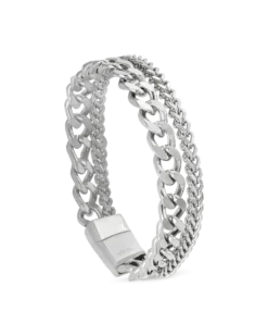 Bijou Brigitte Bacelet pour homme - Silver Unity Sale