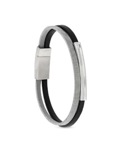 Bijou Brigitte Bacelet pour homme - Steel Classic Discount