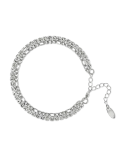 Bijou Brigitte Bacelet pour homme - Steel Sparkle Discount