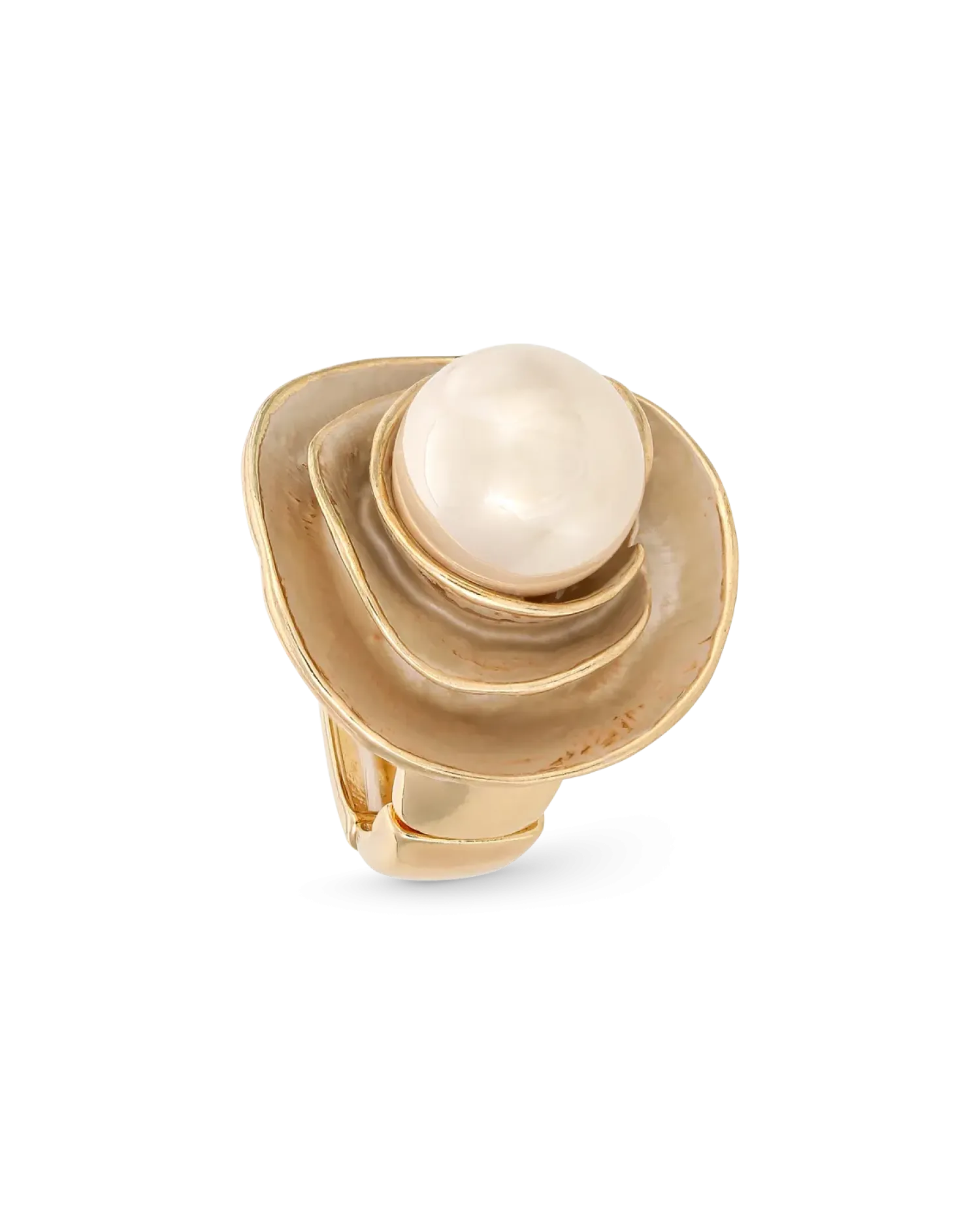 Bijou Brigitte Bague avec perle - Pearly Blossom Best