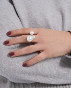 Bijou Brigitte Bague - Big Pearls Clearance