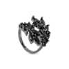 Bijou Brigitte Bague - Black Blossom Outlet
