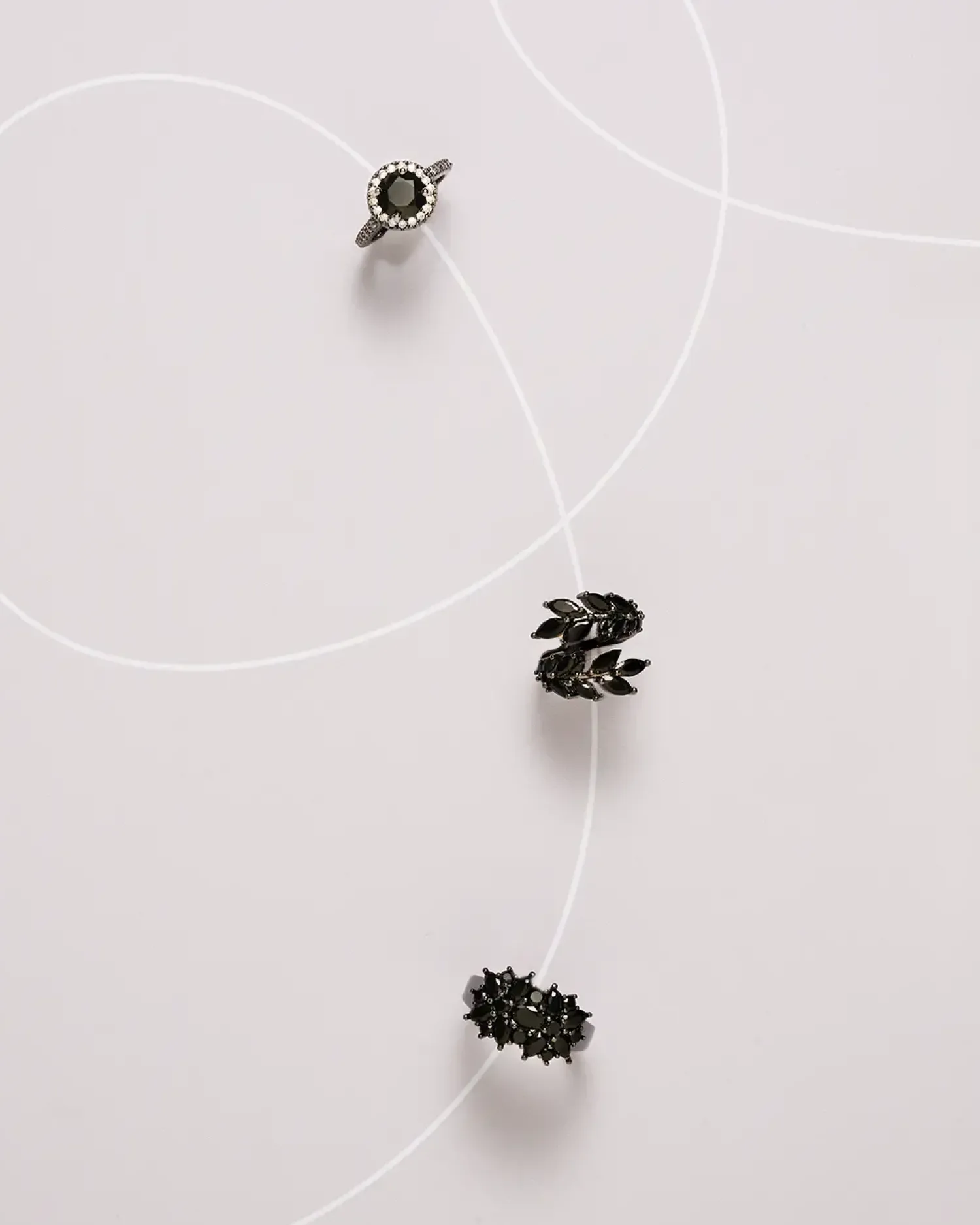 Bijou Brigitte Bague - Black Blossom Outlet
