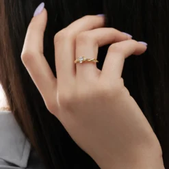 Bijou Brigitte Bague - Braided Heart Best