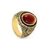 Bijou Brigitte Bague - Burgundy Oval New