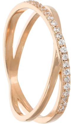 Bijou Brigitte Bague - Cubic Cross Clearance