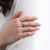 Bijou Brigitte Bague - Cubic zirconia ovale Outlet
