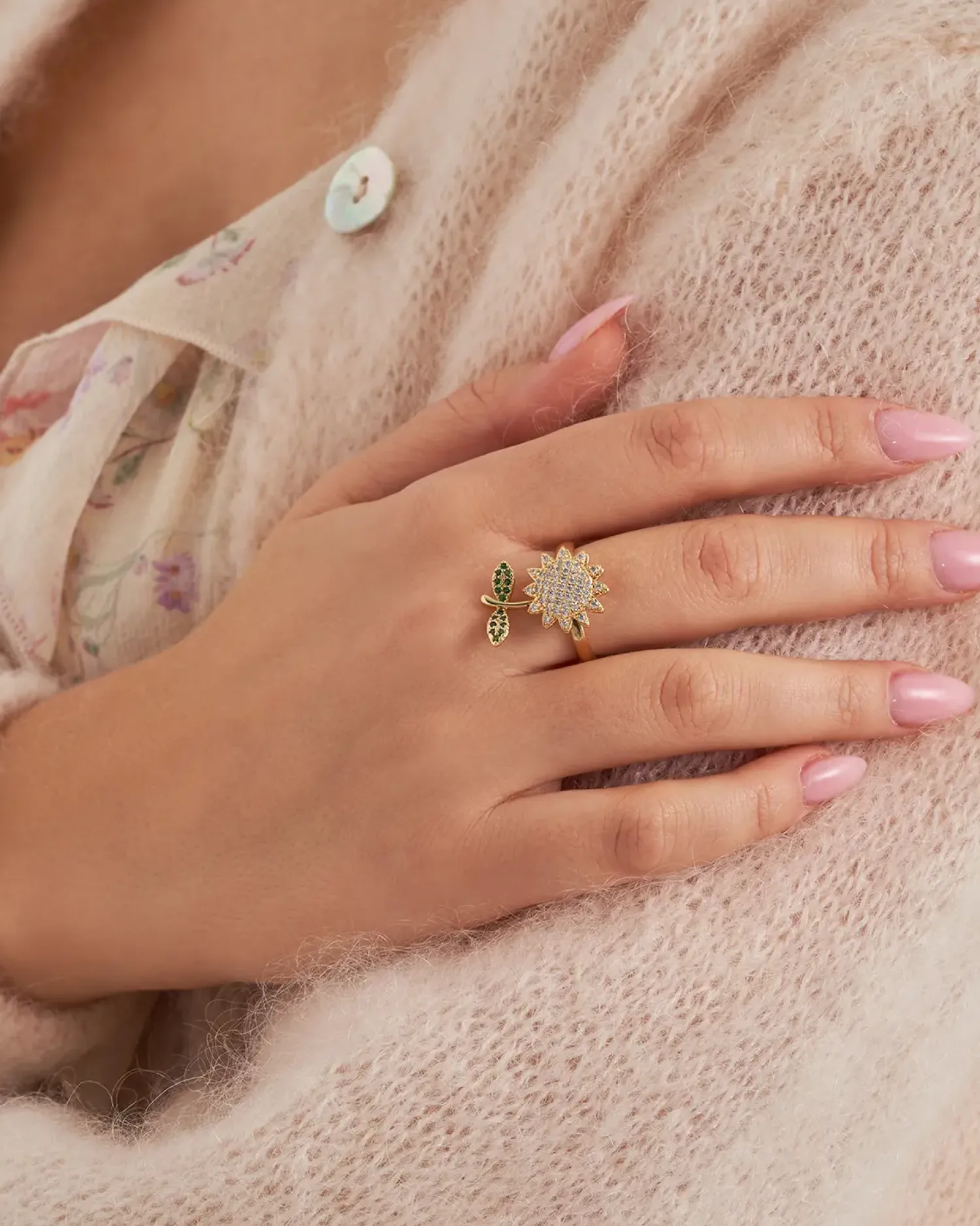 Bijou Brigitte Bague - Dazzling Sunflower New