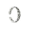 Bijou Brigitte Bague d’orteil - Braided Silver Hot