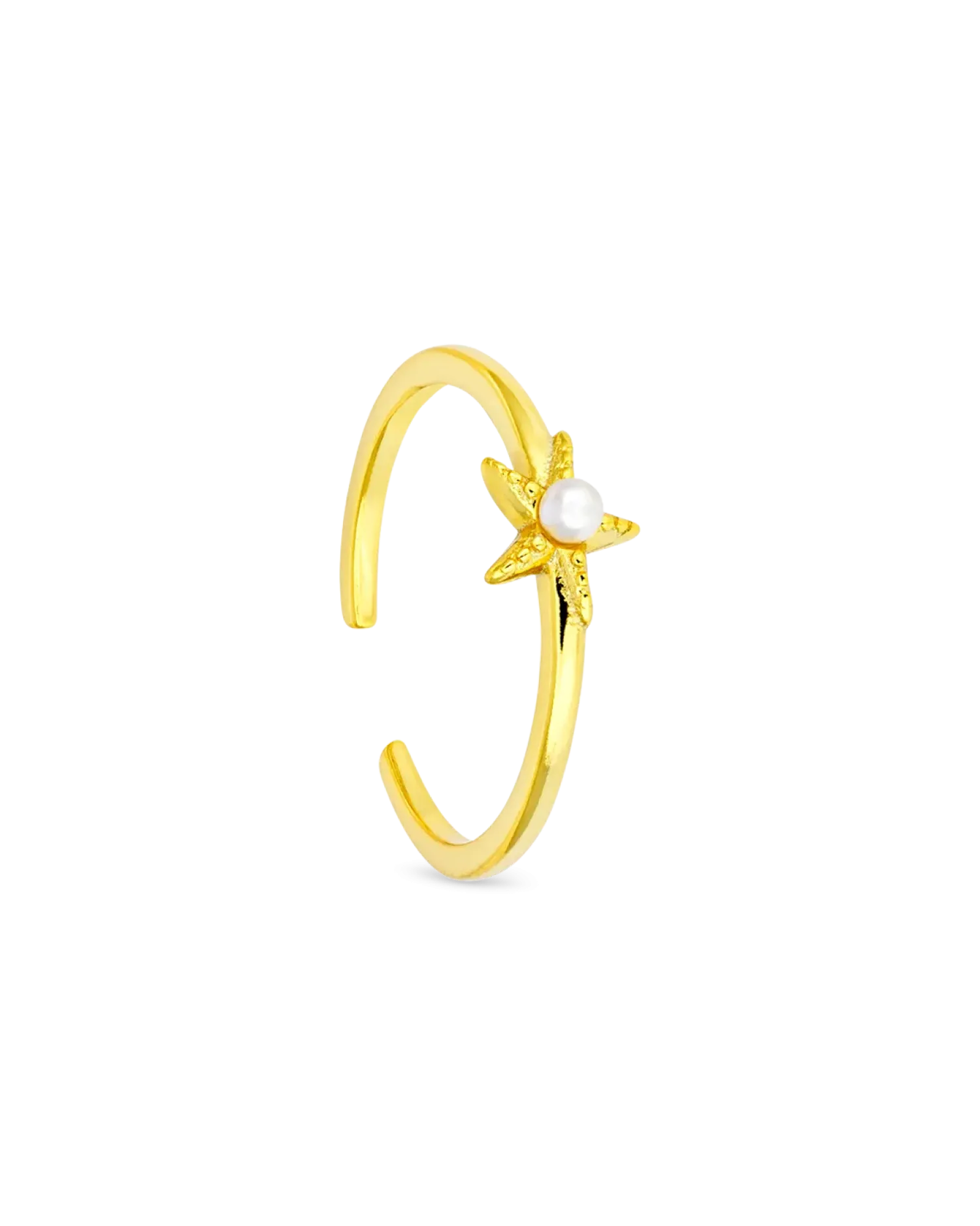 Bijou Brigitte Bague d'orteil - Pearl Star