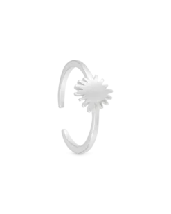 Bijou Brigitte Bague d'orteil - Silver Flower Discount