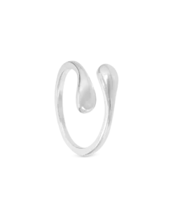 Bijou Brigitte Bague d'orteil - Silver Hug New