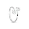 Bijou Brigitte Bague d'orteil - Silver Swirl Best