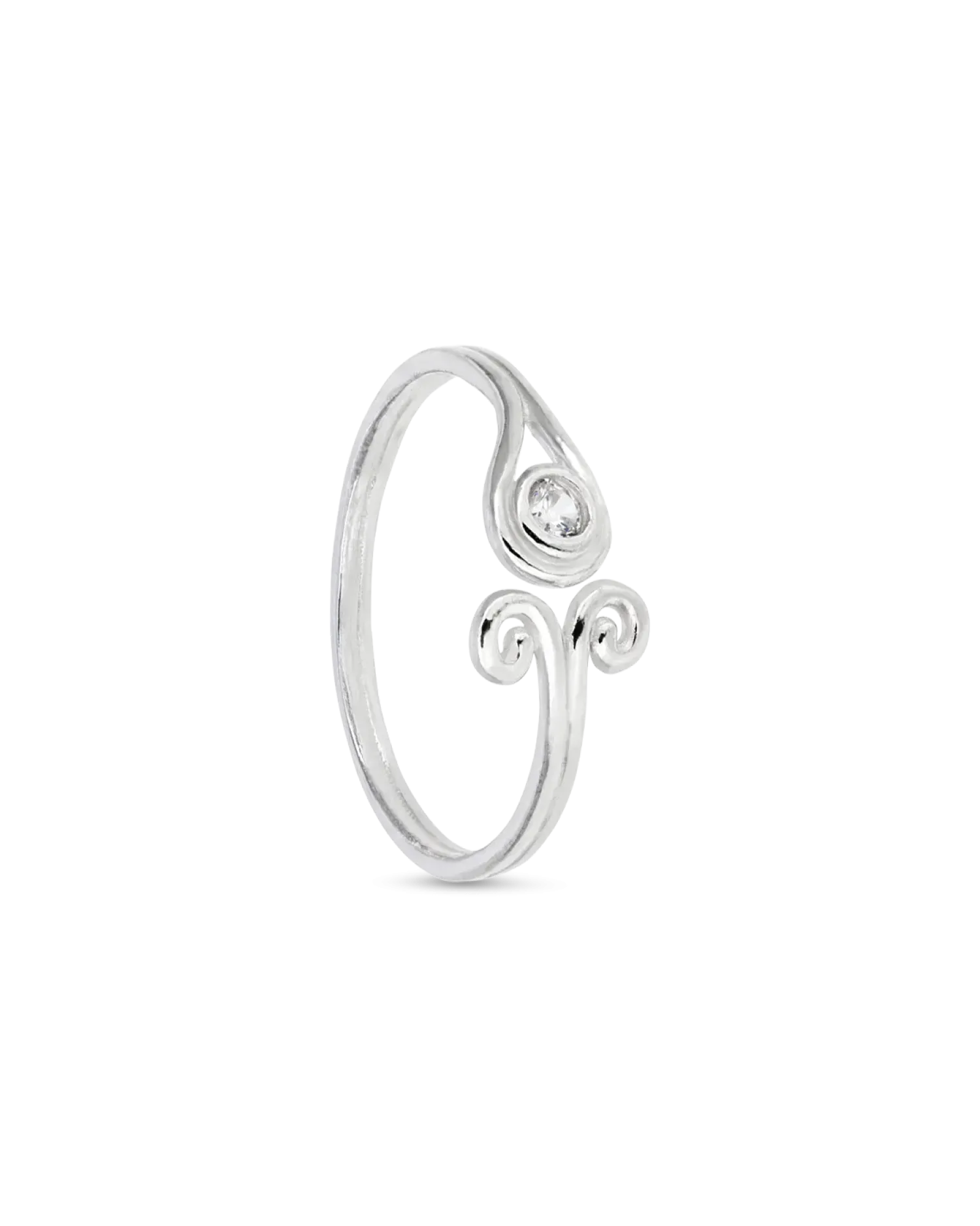 Bijou Brigitte Bague d'orteil - Zirconia Swirl Online
