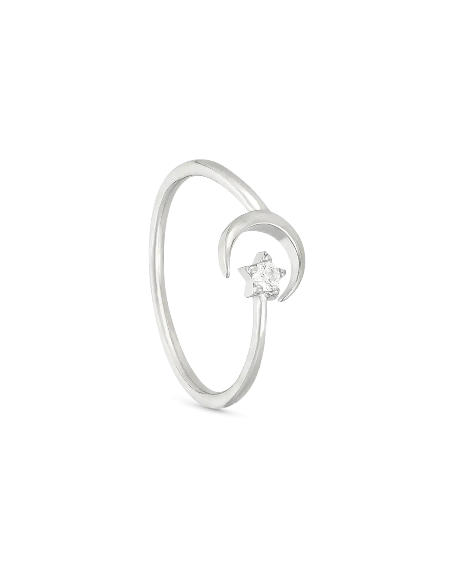 Bijou Brigitte Bague en argent massif - Cuddling Moon Best