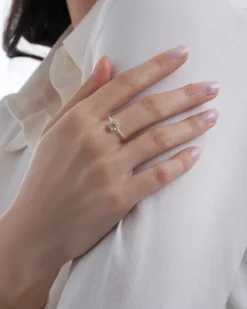 Bijou Brigitte Bague en argent massif - Daisy Star New