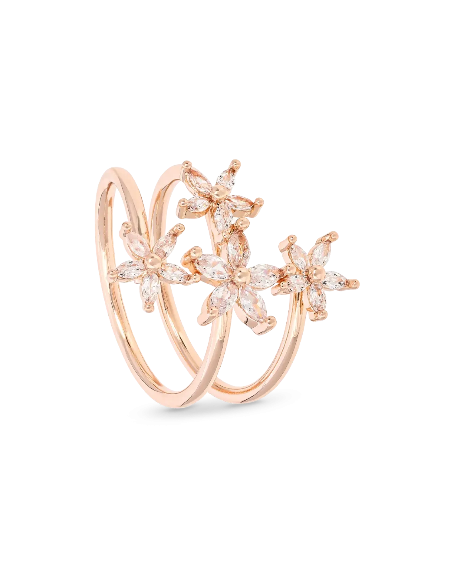 Bijou Brigitte Bague - Floral Rose Discount