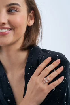Bijou Brigitte Bague - Floral Rose Discount