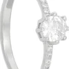 Bijou Brigitte Bague - Glamorous Silver New