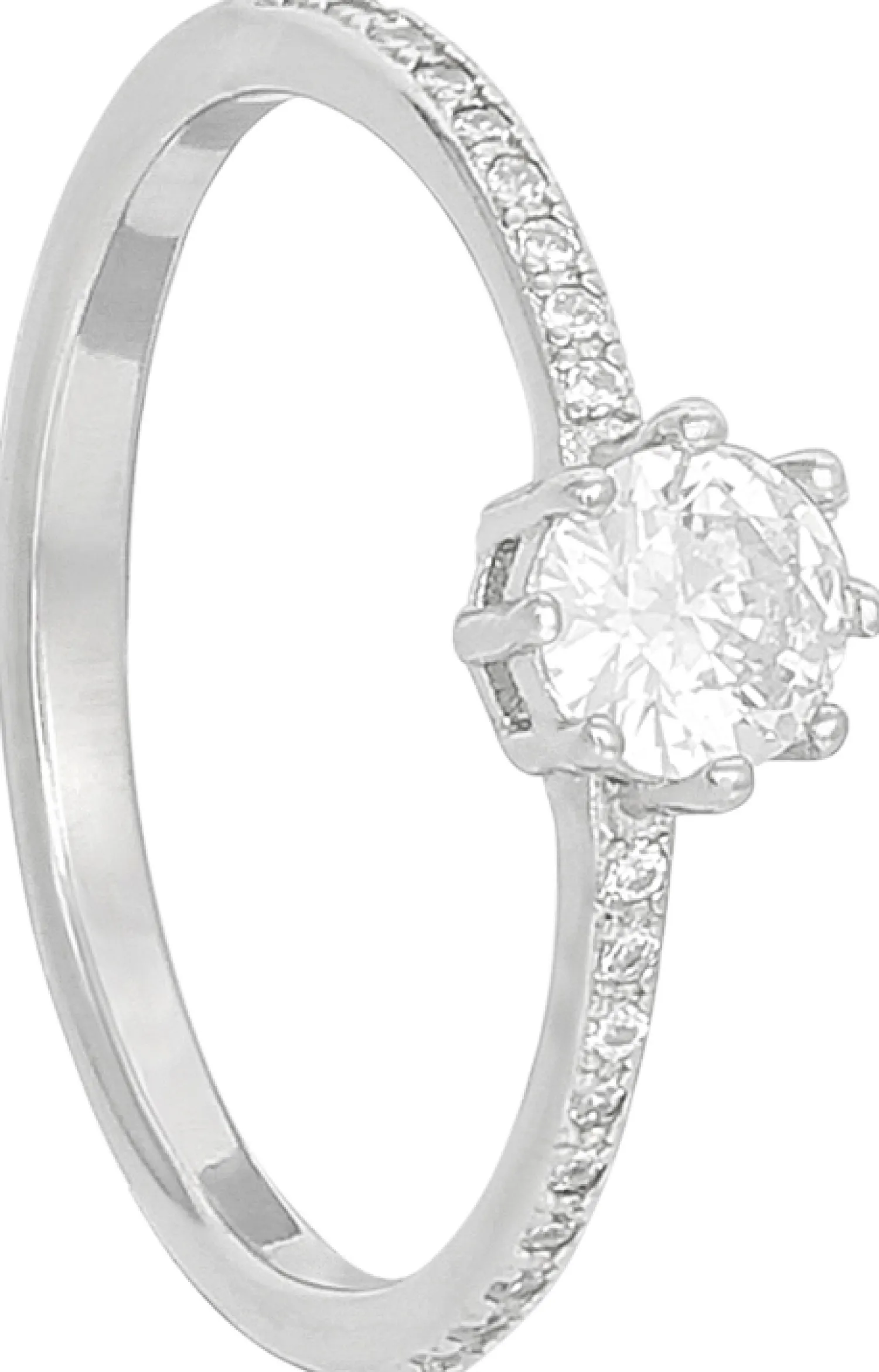 Bijou Brigitte Bague - Glamorous Silver New