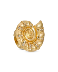 Bijou Brigitte Bague - Golden Ammonite Online