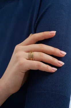 Bijou Brigitte Bague - Gold Shine Hot