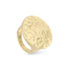 Bijou Brigitte Bague - Hammered Circle Clearance