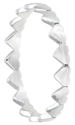 Bijou Brigitte Bague - Heart Row