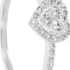 Bijou Brigitte Bague - Iced Heart Discount