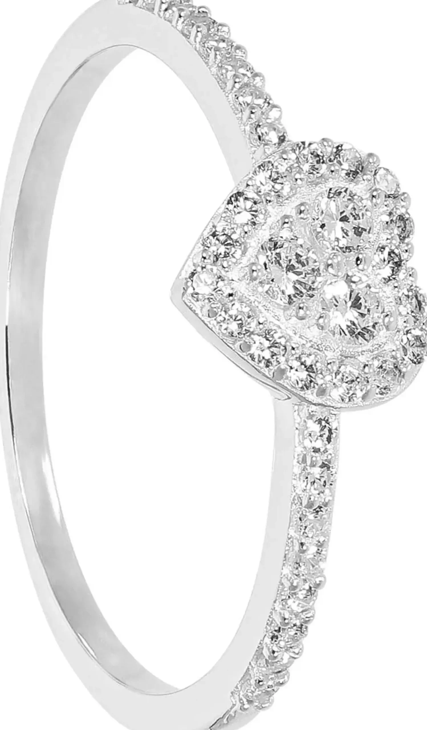 Bijou Brigitte Bague - Iced Heart Discount
