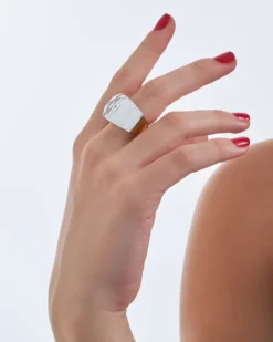 Bijou Brigitte Bague - Icy Steel Outlet