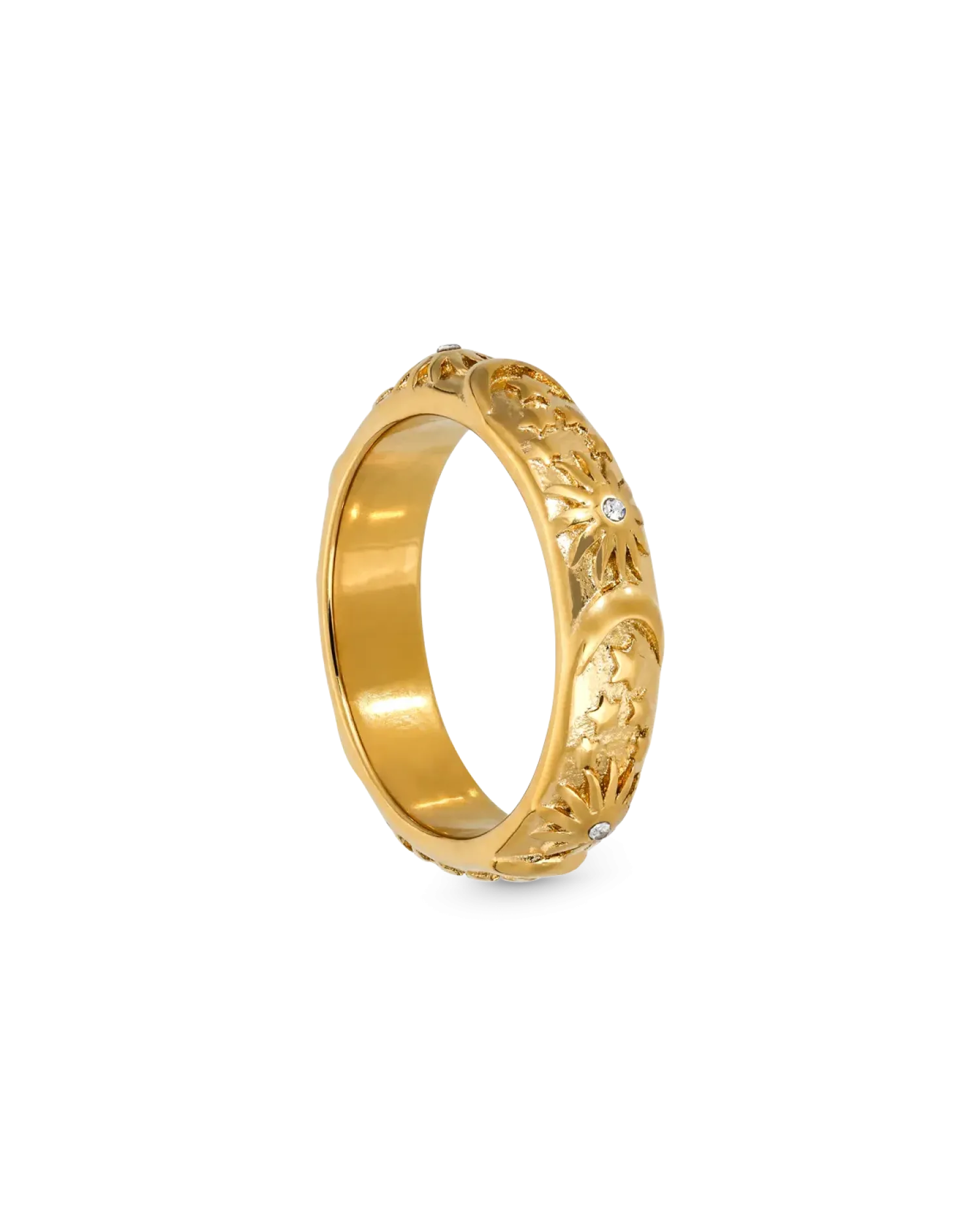 Bijou Brigitte Bague - Midnight Gold Clearance