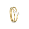 Bijou Brigitte Bague - Mindful Steel Online