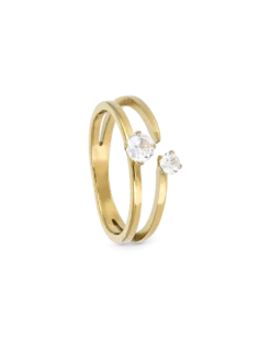 Bijou Brigitte Bague - Mindful Steel Online