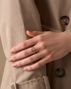 Bijou Brigitte Bague - Mindful Steel Online