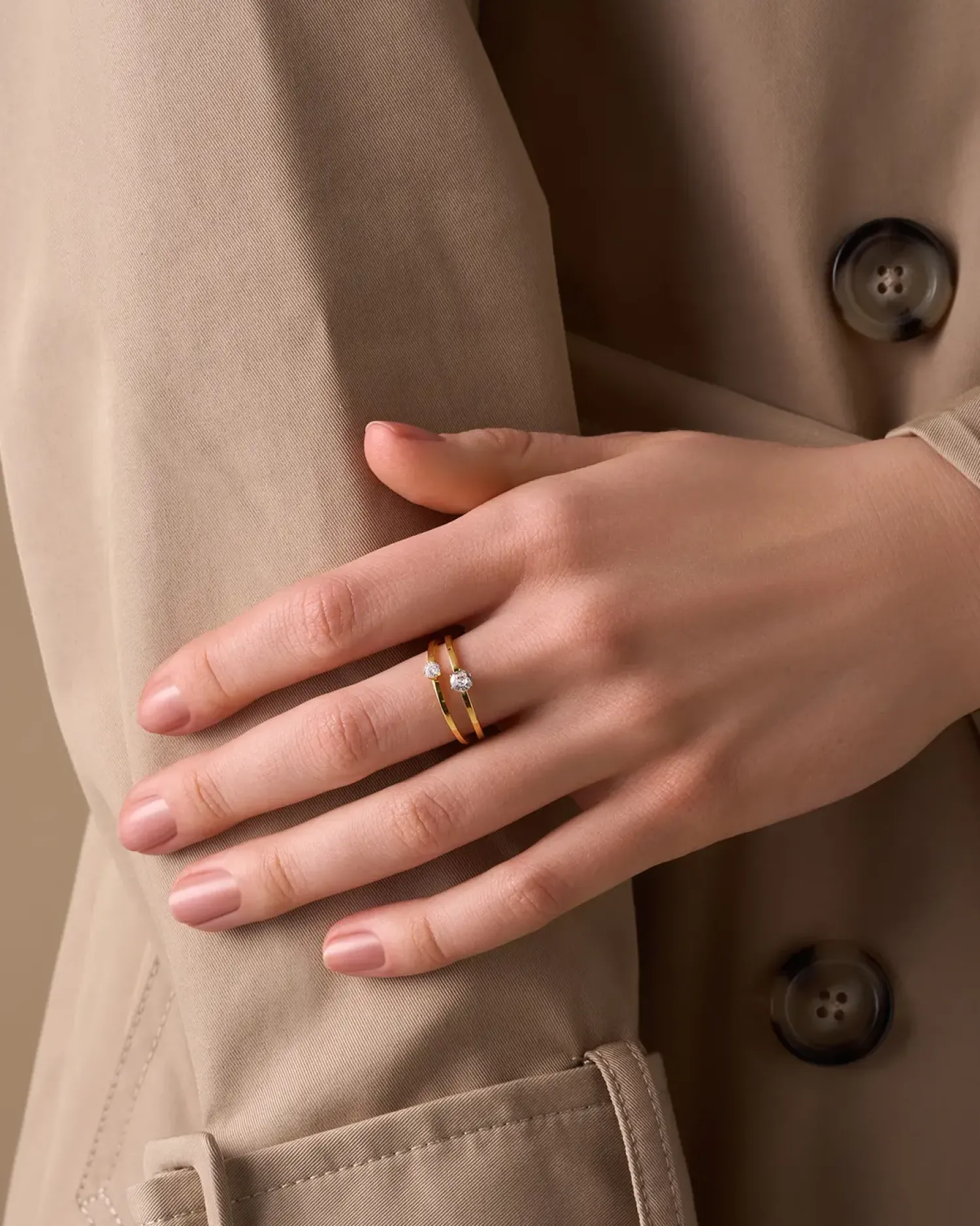 Bijou Brigitte Bague - Mindful Steel Online
