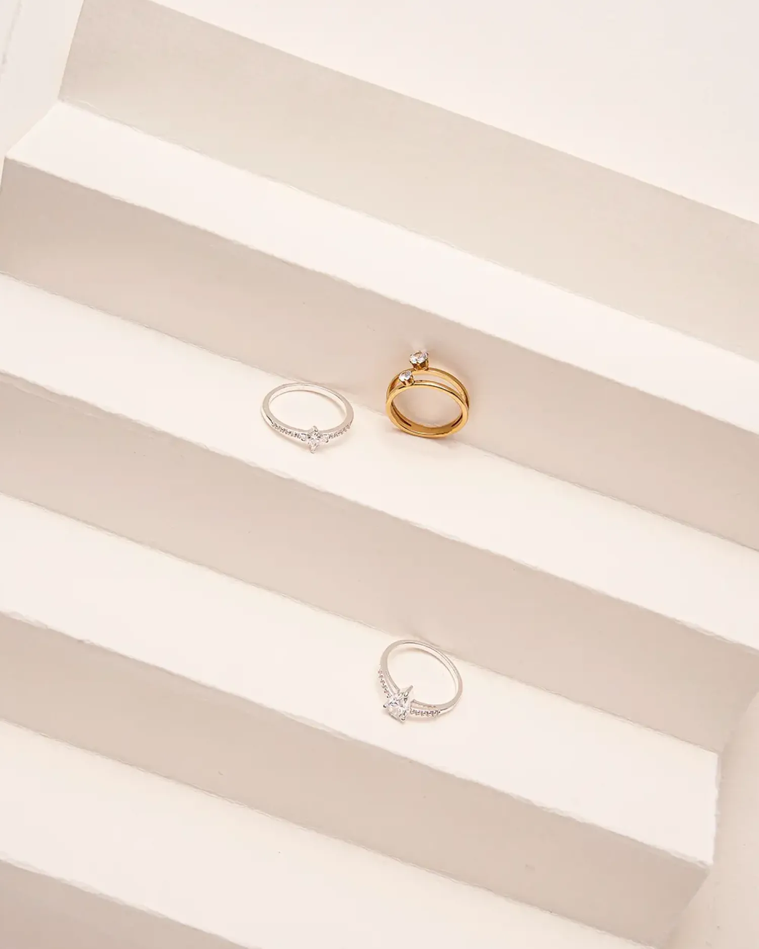 Bijou Brigitte Bague - Mindful Steel Online