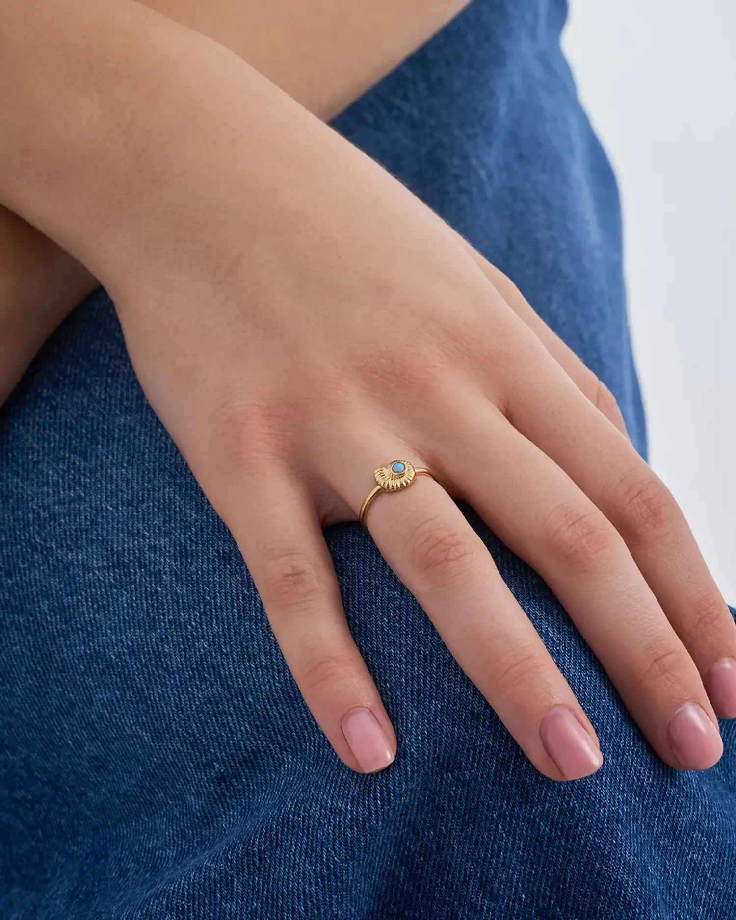 Bijou Brigitte Bague - Opal Shell Sale
